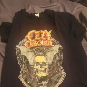 Kids Black Graphic T-Shirt